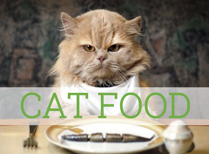 Cat food information from Dr Ellen Kinzl veterinarian